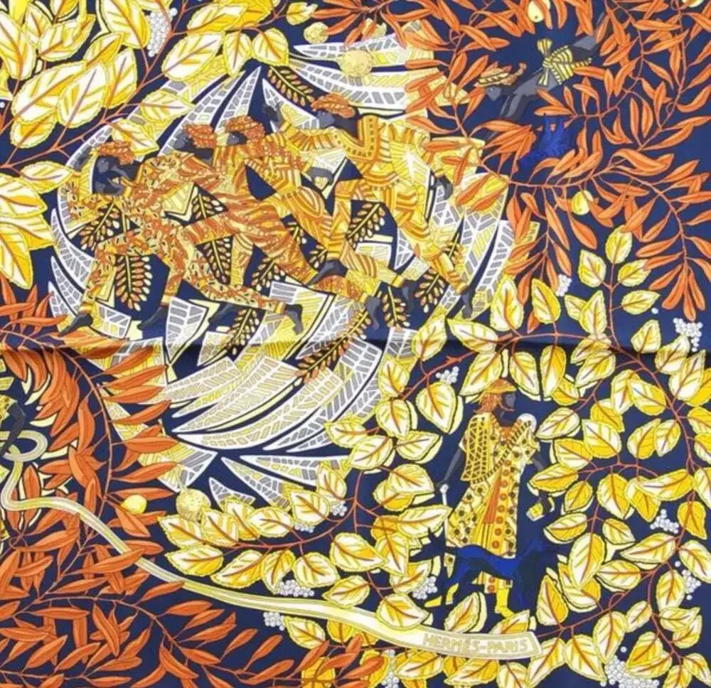 Hermes La Promenade de Platon Silk Scarf - Picture 5 of 7